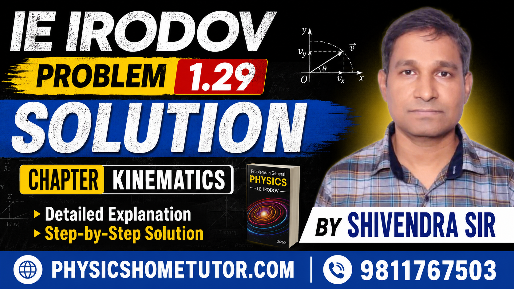 IE IRODOV Problem 1.29 Solution IE Irodov Problem 1.29 Solution