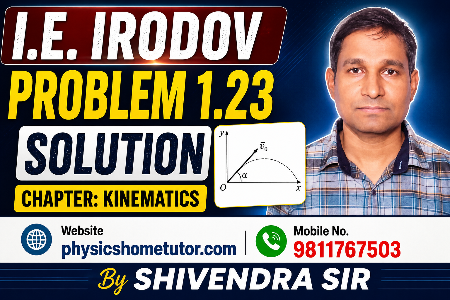 ie-irodov-problem-1.23-solution-chapter-kinematics I.E. Irodov Problem 1.23 Solution | Kinematics Chapter | Complete Physics Explanation