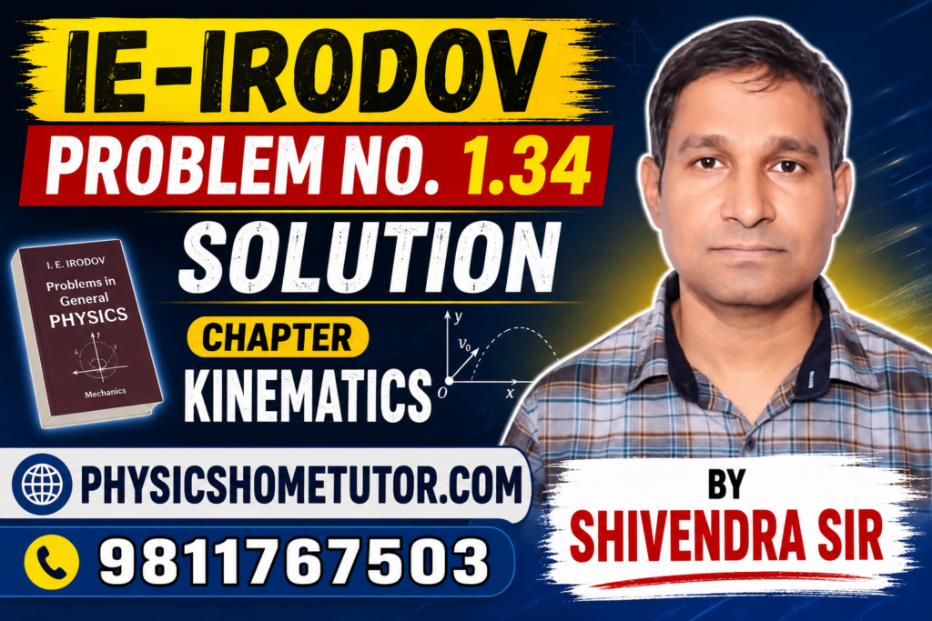 IE Irodov Problem 1.34 Solution