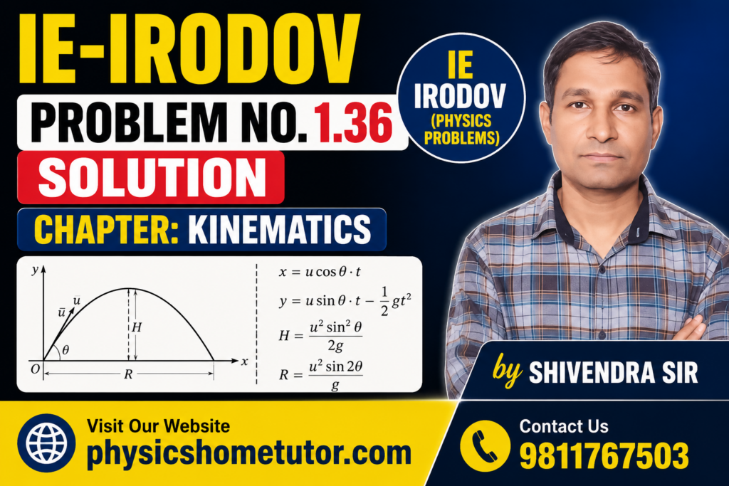 IE IRODOV Problem No. 1.36 Solution